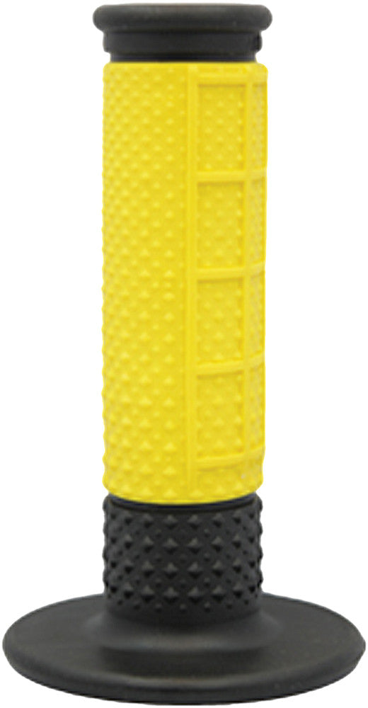 AVON X.9 HALF WAFFLE GRIPS YELLOW/BLACK ATVW10-atv motorcycle utv parts accessories gear helmets jackets gloves pantsAll Terrain Depot