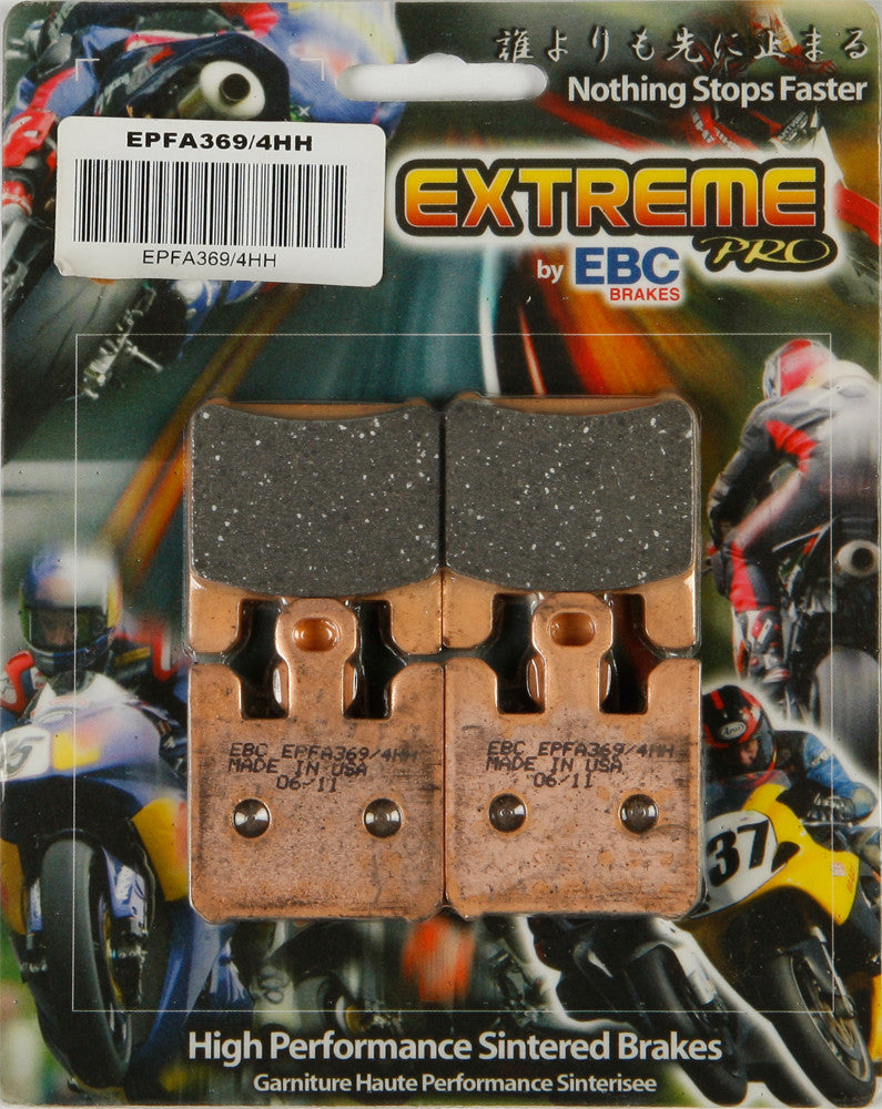 EBC EXTREME PRO BRAKE PADS EPFA369/4HH-atv motorcycle utv parts accessories gear helmets jackets gloves pantsAll Terrain Depot