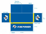 FIRE POWER TABLE COVER FP TABLE COVER 8' FP