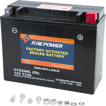 Load image into Gallery viewer, FIRE POWER BATTERY CTX24HL/C50-N18L-A SEALED FACTORY ACTIVATED CTX24HL-BS(FA)