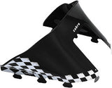 POWERMADD COBRA W/S INDY BLK/WHT S/M 11120