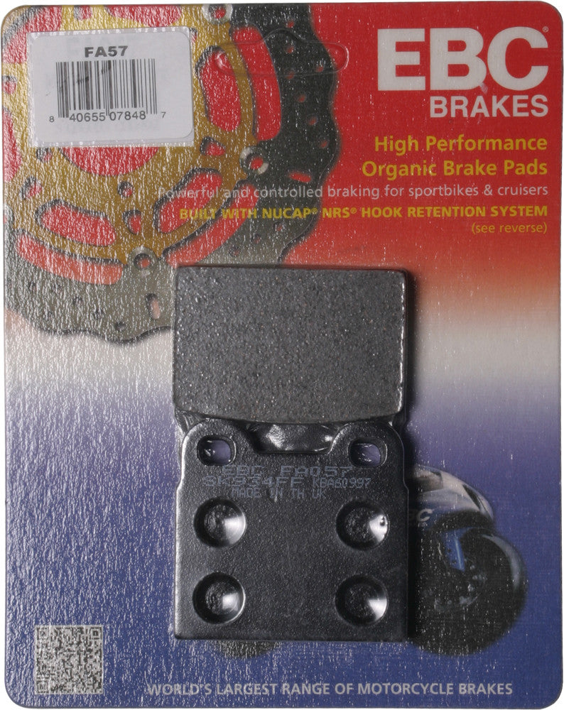EBC BRAKE PADS FA57-atv motorcycle utv parts accessories gear helmets jackets gloves pantsAll Terrain Depot