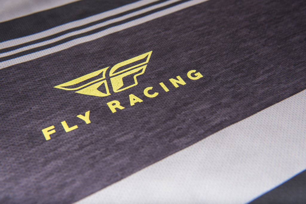 FLY RACING RIPA 3/4 JERSEY GREY/HEATHER/BLACK SM 352-0770S