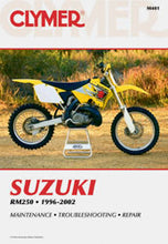 Load image into Gallery viewer, CLYMER REPAIR MANUAL SUZ RM250 CM401-atv motorcycle utv parts accessories gear helmets jackets gloves pantsAll Terrain Depot