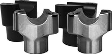 Load image into Gallery viewer, WILD 1 CHUBBY RISERS CHROME 1.5" STRAIGHT WO525