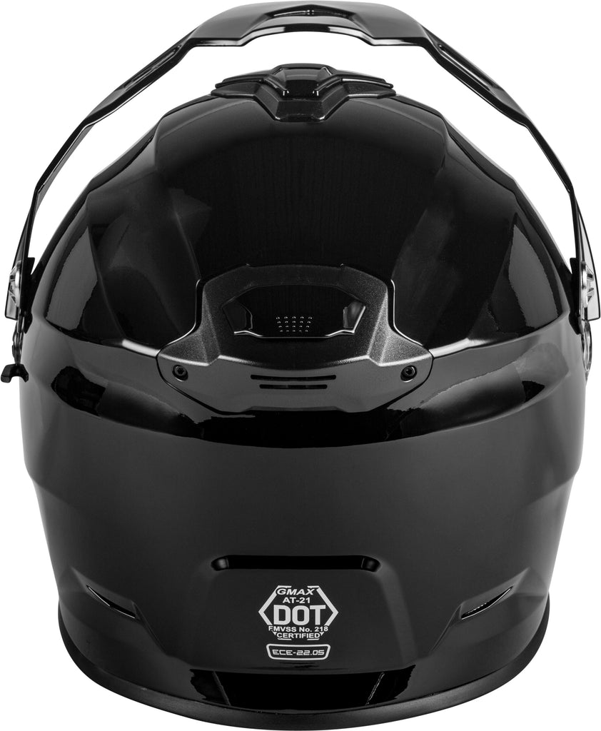 GMAX AT-21 ADVENTURE HELMET BLACK MD G1210025