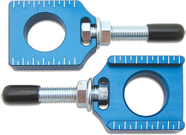 BOLT CHAIN ADJUSTER BLOCKS YAM BLUE CHAD-YZ.BL