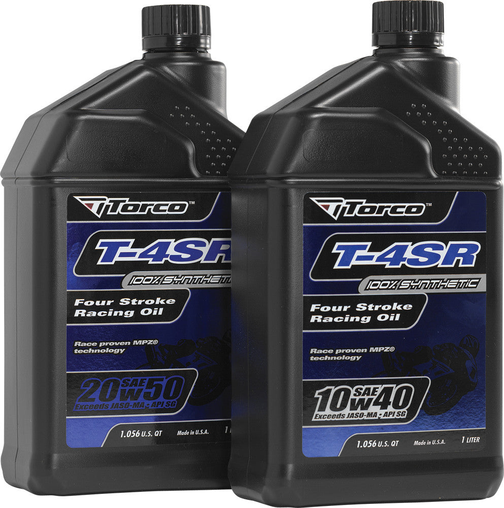 TORCO T-4SR 4-STROKE RACING OIL 20W-50 1L T652055CE