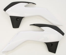 ACERBIS RADIATOR SHROUD WHITE/BLACK 2314261035