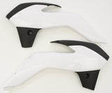 ACERBIS RADIATOR SHROUD WHITE/BLACK 2314261035