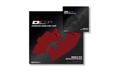 D'COR FRAME GRIP GUARD DECAL RED 16-10-101