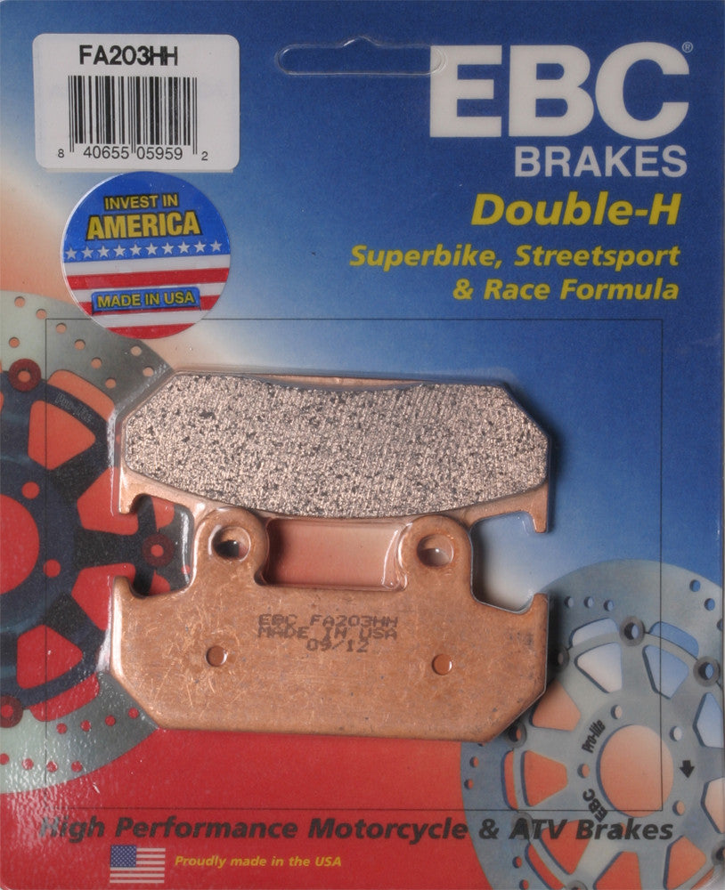 EBC BRAKE PADS FA203HH-atv motorcycle utv parts accessories gear helmets jackets gloves pantsAll Terrain Depot