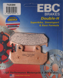 EBC BRAKE PADS FA203HH-atv motorcycle utv parts accessories gear helmets jackets gloves pantsAll Terrain Depot