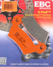Load image into Gallery viewer, EBC BRAKE PADS V-SERIES FA473V-atv motorcycle utv parts accessories gear helmets jackets gloves pantsAll Terrain Depot