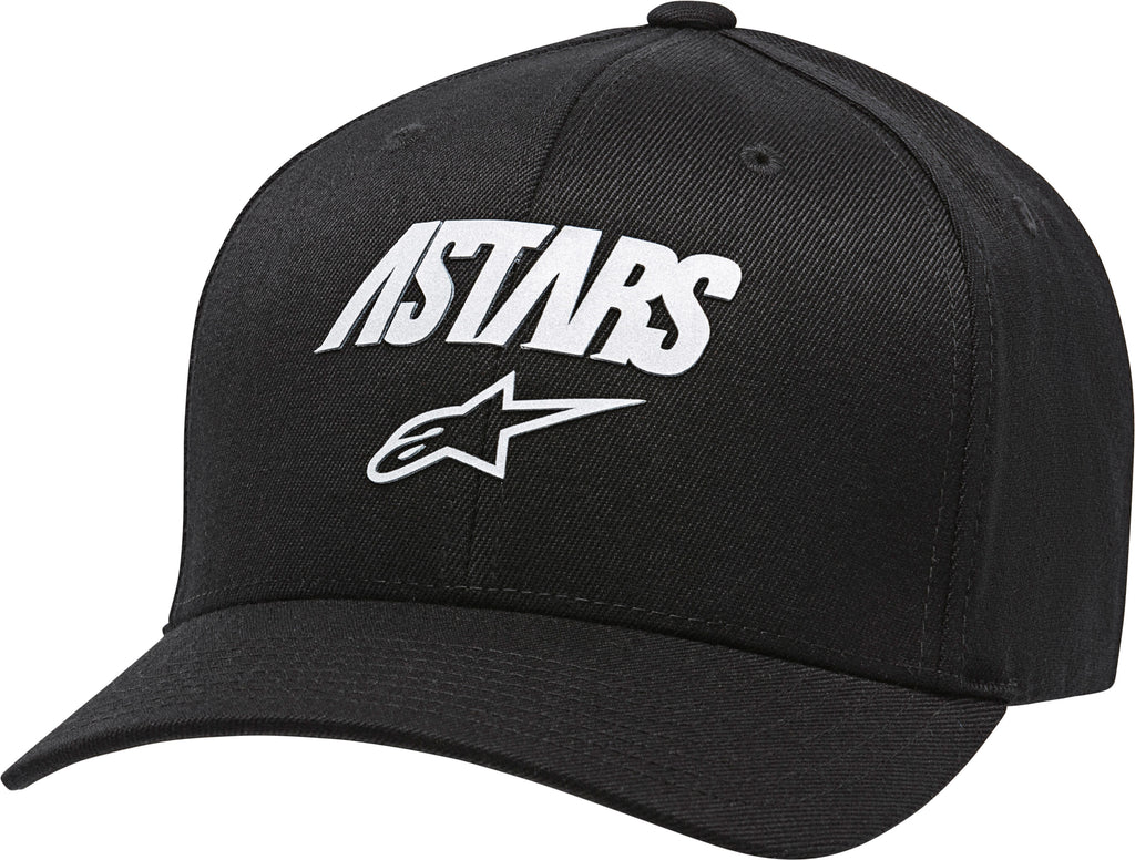 ALPINESTARS ANGLE REFLECT HAT BLACK LG/XL CURVED BILL 1139-81525-10-L/XL