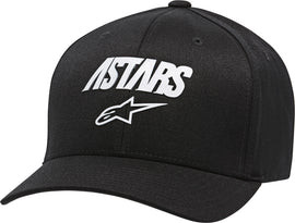 ALPINESTARS ANGLE REFLECT HAT BLACK LG/XL CURVED BILL 1139-81525-10-L/XL
