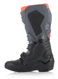 ALPINESTARS TECH 7 ENDURO BOOTS BLACK/GREY/RED SZ 13 2012114-1133-13