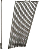 PRO-WHEEL DOUBLE BUTTED SPOKES BLACK/BLACK FRONT 21