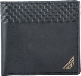 FLY RACING FLY LEATHER WALLET BLACK 360-9390