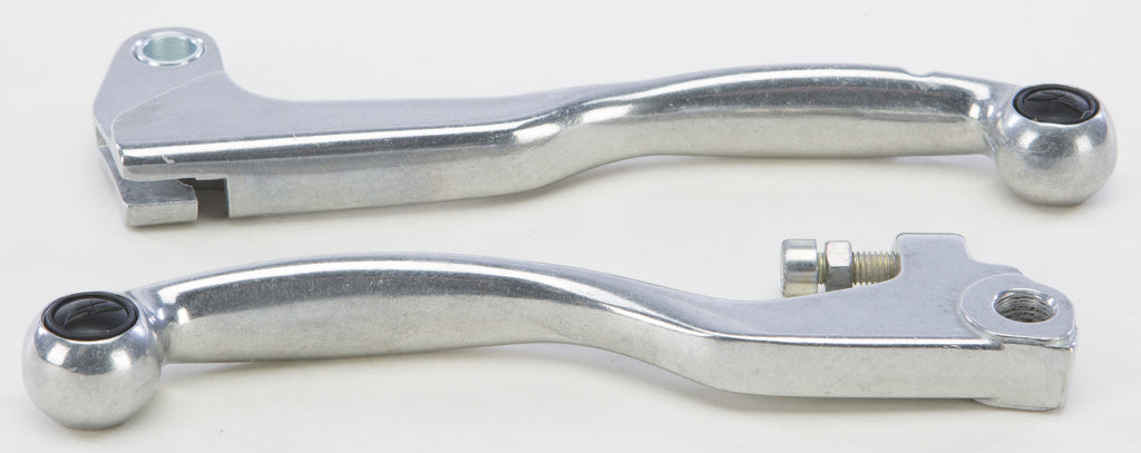 FLY RACING PRO SHORTY LEVER SET POLISHED 165-005