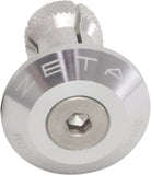 ZETA BAR END PLUG SILVER ZE48-7001