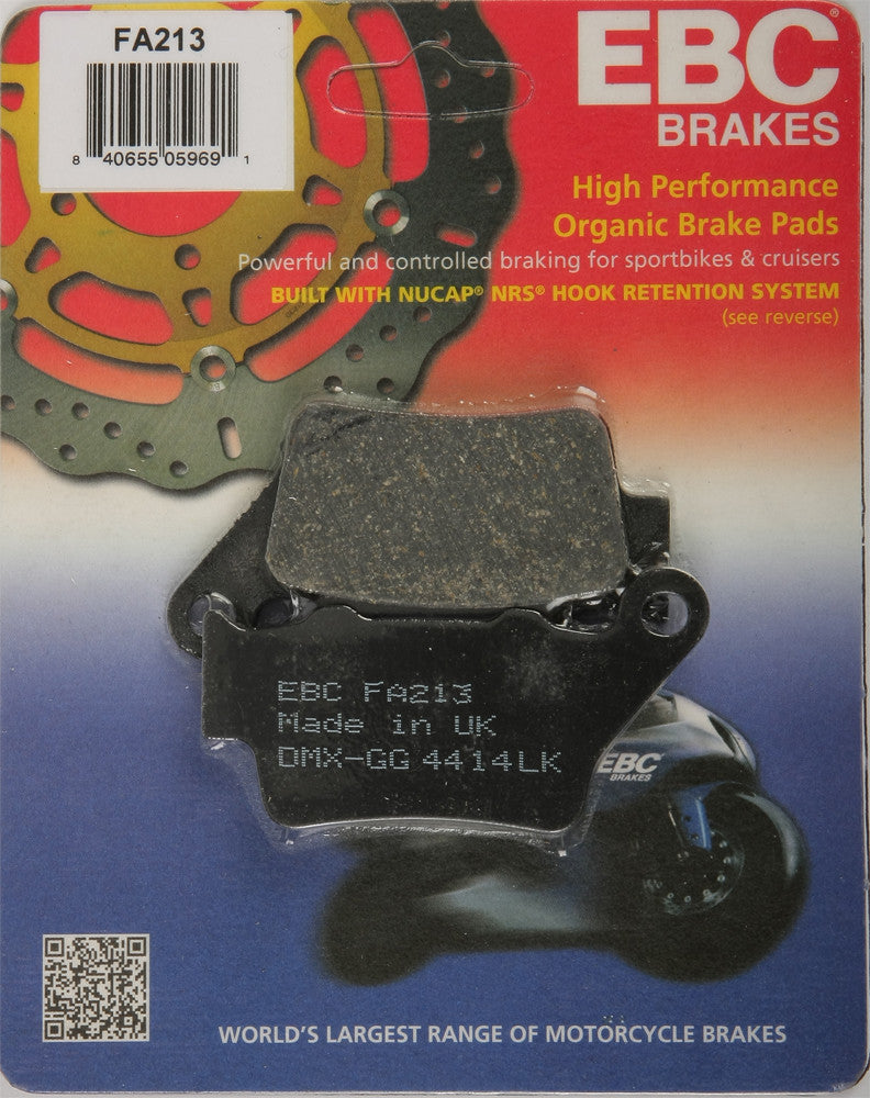 EBC BRAKE PADS FA213-atv motorcycle utv parts accessories gear helmets jackets gloves pantsAll Terrain Depot