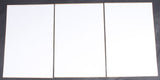 D'COR UNIVERSAL NUMBER PLATE WHITE 3/PK 40-80-108