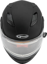 Load image into Gallery viewer, GMAX MD-01S MODULAR SNOW HELMET W/ELECTRIC SHIELD MATTE BLK SM G4010074D ELEC