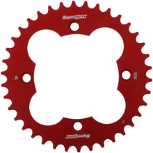 Load image into Gallery viewer, SUPERSPROX ALUMINUM SPROCKET 38T RED RAL-1350-38-RED