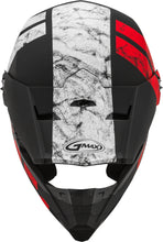 Load image into Gallery viewer, GMAX MX-46 OFF-ROAD DOMINANT HELMET MATTE BLACK/WHITE/RED LG G3464356