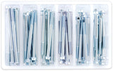 BOLT M6 8MM HEX FLANGE BOLT ASSORTMENT 60 PIECE KIT SV-M6HEXF-3