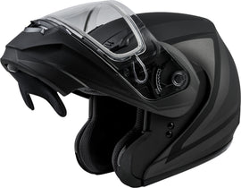 GMAX MD-04S MODULAR DOCKET SNOW HELMET MATTE DARK SIL/BLACK XS G2042233