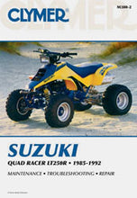 Load image into Gallery viewer, CLYMER REPAIR MANUAL SUZ QUADRACER CM380-2-atv motorcycle utv parts accessories gear helmets jackets gloves pantsAll Terrain Depot