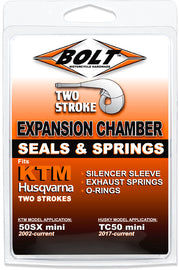 BOLT 2-STROKE O-RING SPRING AND COUPLER KIT EU.EX.50CC