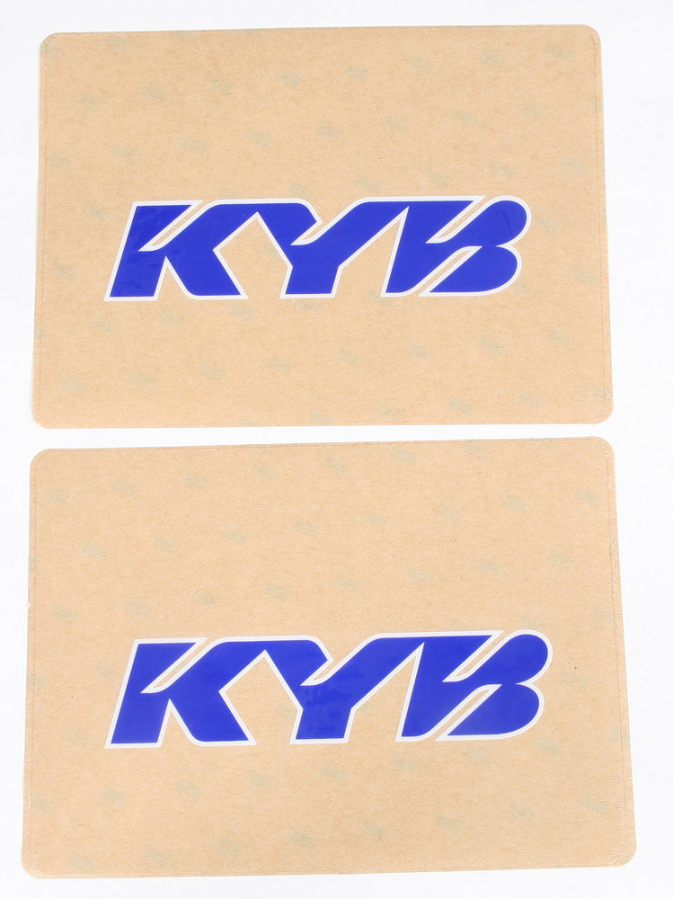 D'COR UPPER FORK DECAL KYB BLUE 40-80-113