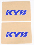 D'COR UPPER FORK DECAL KYB BLUE 40-80-113