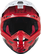 Load image into Gallery viewer, ALPINESTARS S.TECH M10 DYNO HELMET GLOSS RED/WHITE SM 8301119-3182-S