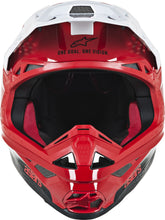Load image into Gallery viewer, ALPINESTARS S.TECH M10 DYNO HELMET GLOSS RED/WHITE XL 8301119-3182-X