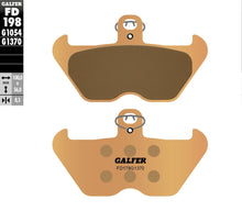 Load image into Gallery viewer, GALFER BRAKE PADS SINTERED FD198G1370 FD198G1370