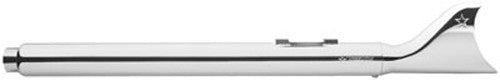 FREEDOM SHARKTAIL SLIP-ON CHROME 2-1/8"X36" FLT HD00092