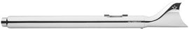 FREEDOM SHARKTAIL SLIP-ON CHROME 2-1/8