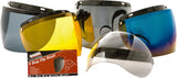 ECHO 3-SNAP FLIP SHIELD BLUE MIRROR 02-212