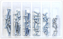 Load image into Gallery viewer, BOLT M5 PAN HEAD PHILLIPS ASSORTMENT 120 PIECE KIT SV-M5PAN