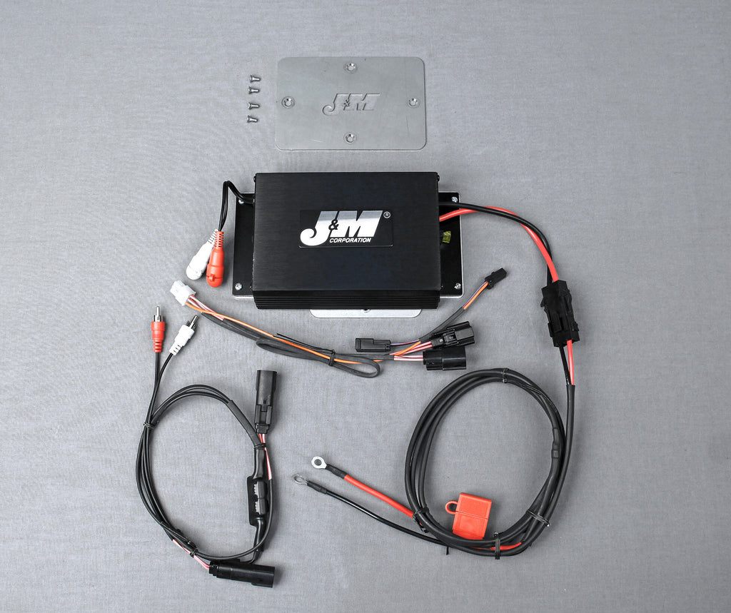 J&M PERF 180W 2-CH AMP KIT 2015-18 HARLEY ROADGLIDE JMAA-2000HR15