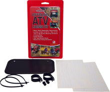 Load image into Gallery viewer, HARDLINE ATV LICENSE PLATE KIT BLACK ALUMINUM 2342B
