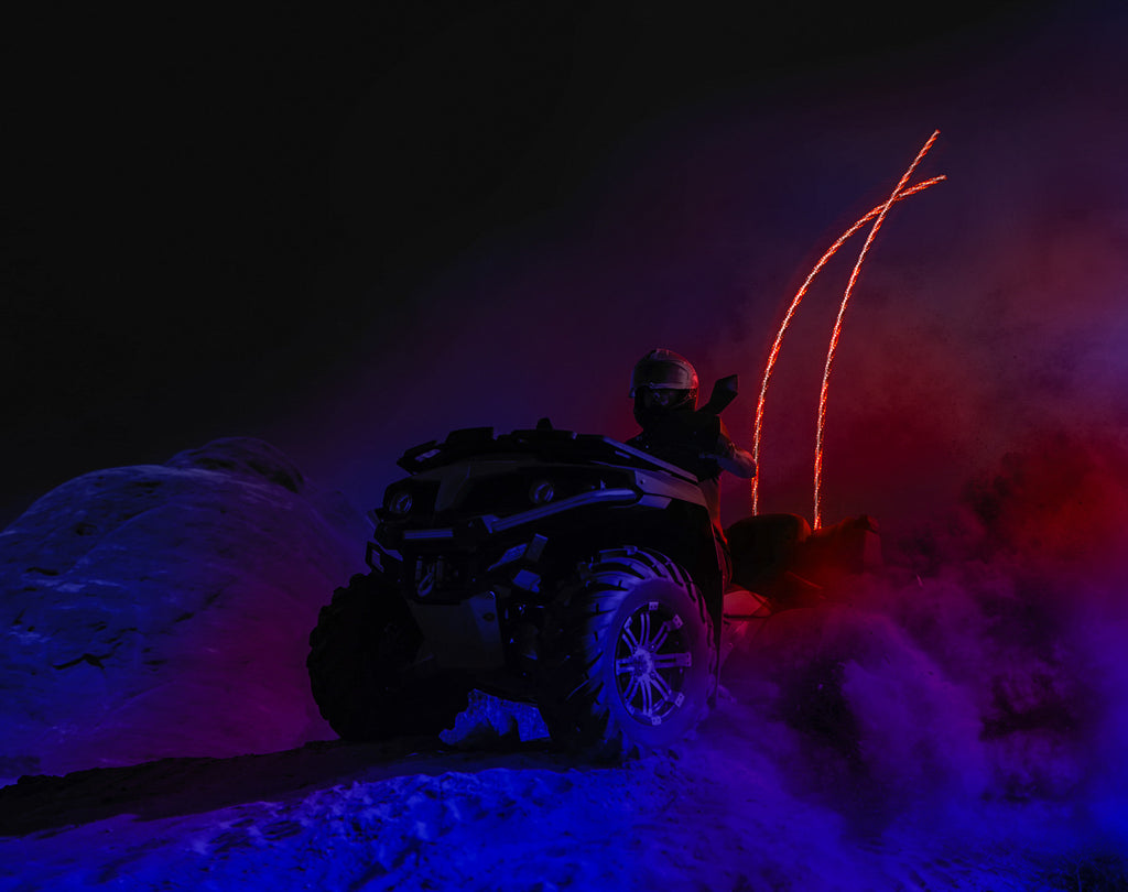 BOSS AUDIO 6' RGB LED WHIP WP6 WP6