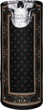 ZAN SPORTFLEX MOTLEY TUBE BLACK/ORANGE CLASSIC BANDANA TL197