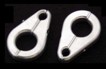 Load image into Gallery viewer, MODQUAD BRAKE LINE CLAMP 3/4"ARM X 5/16"LINE (SILVER) BLC-1-atv motorcycle utv parts accessories gear helmets jackets gloves pantsAll Terrain Depot