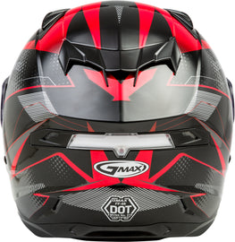 GMAX FF-98 FULL-FACE APEX HELMET BLACK/RED XS G1981203