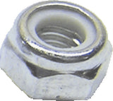 BOLT NYLON LOCK NUTS 5MM 10/PK 021-30500